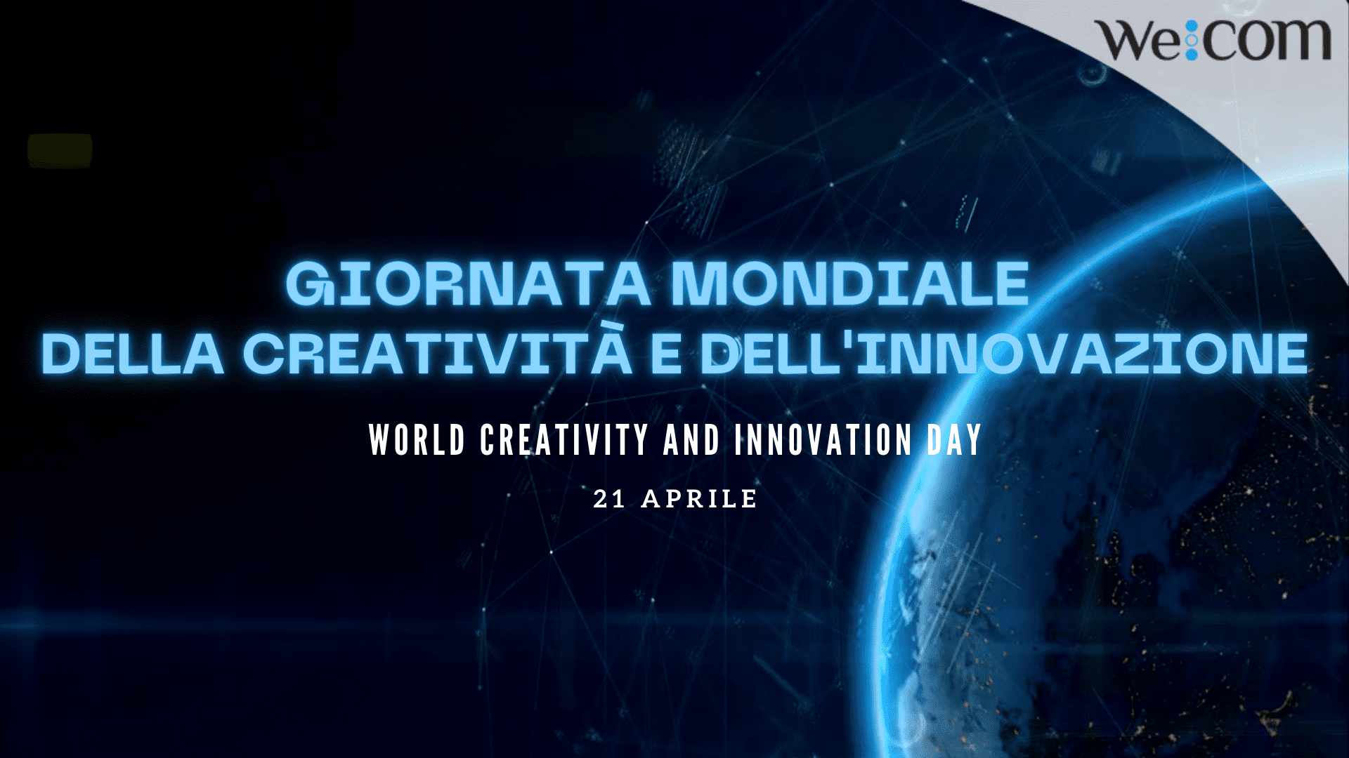 giornata mondiale della creatività e dell'innovazione